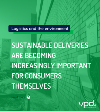 Sustainable deliveries are becoming important for consumers themselves