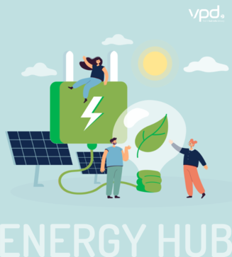 The Zellik VPD site becomes a green “Energy Hub” running entirely on green energy