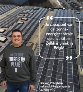 Unieke zonne-energiecentrale in België